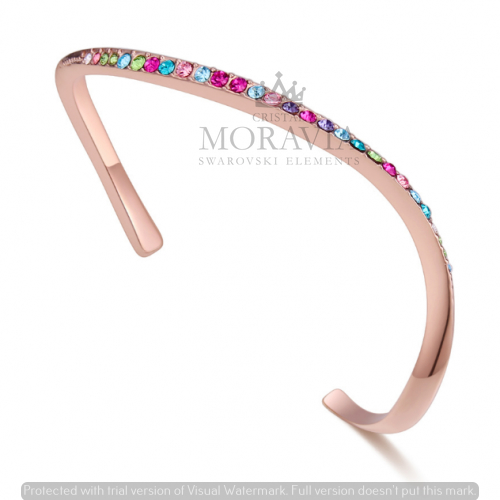 PULSERA CON CRISTAL (6138R)