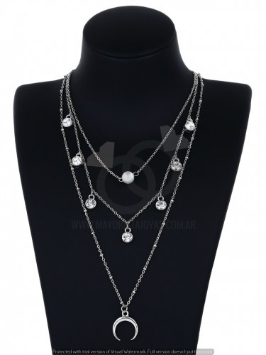 COLLAR TRIPLE BIJOU (BC005)