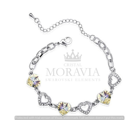 PULSERA CON CRISTAL (MPU0183AB)