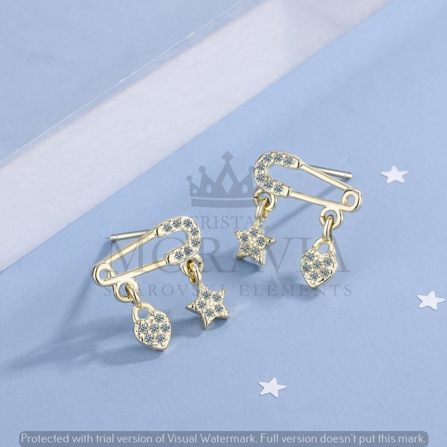 PENDIENTES CON CRISTAL (MPP013D)