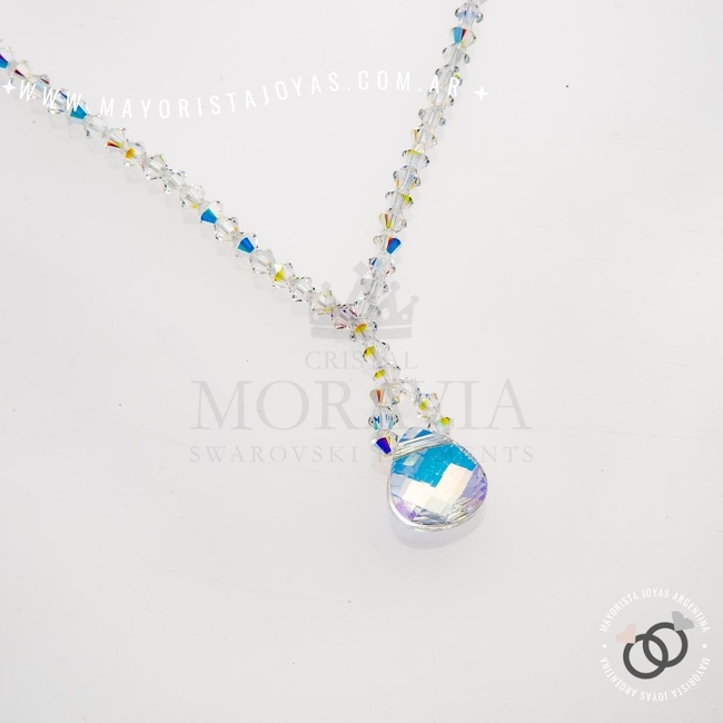 Colgante con Cristal (MCO200) PLATA 925