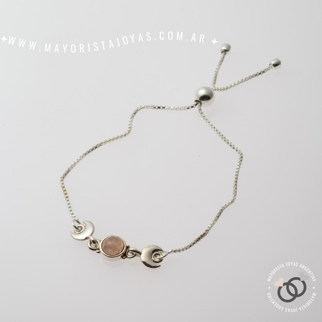 PULSERA PLATA PIEDRAS NATURALES (PBN0066C)