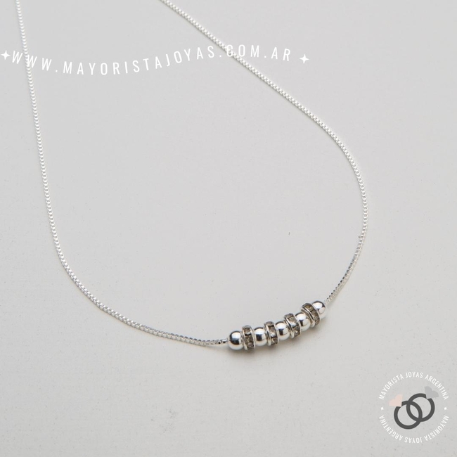 COLLAR PLATA LAMINADA (LPC0033)