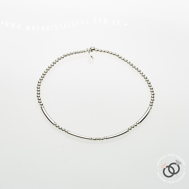 PULSERA PLATA LISA (PBL0193)