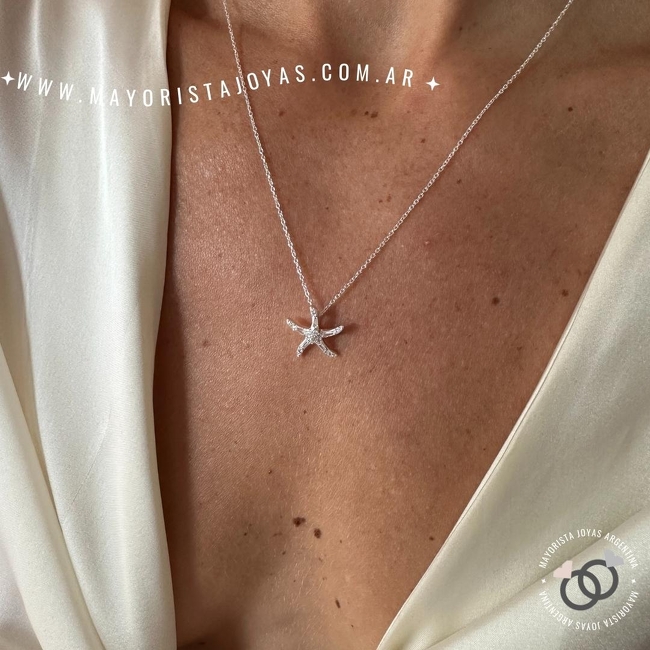 COLLAR PLATA Y CUBIC (PCC0114)