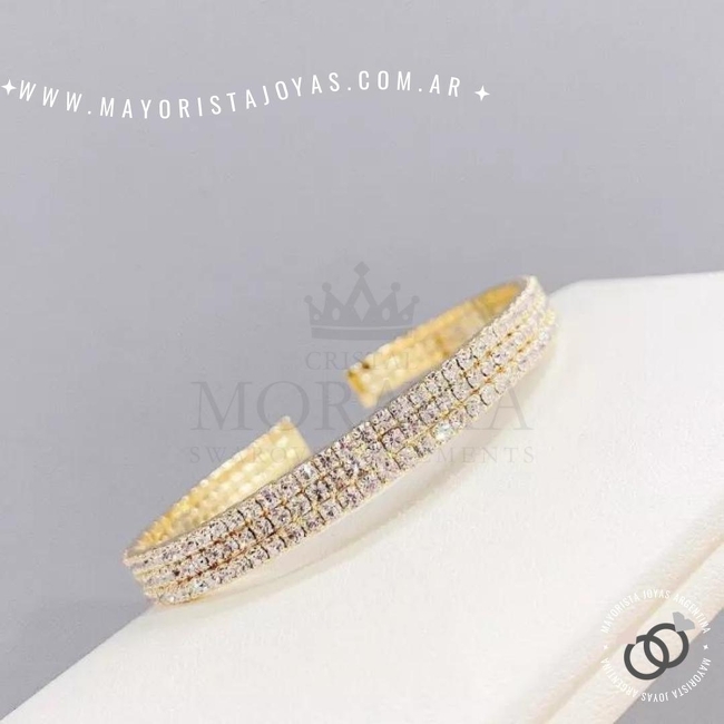 Pulsera con Cristal (MPU0063)
