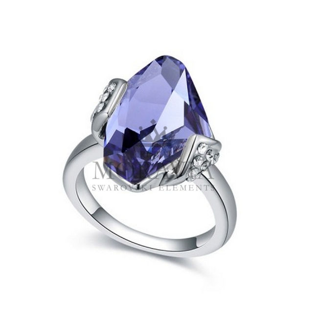 ANILLO CON  CRISTAL (MAN0010V)