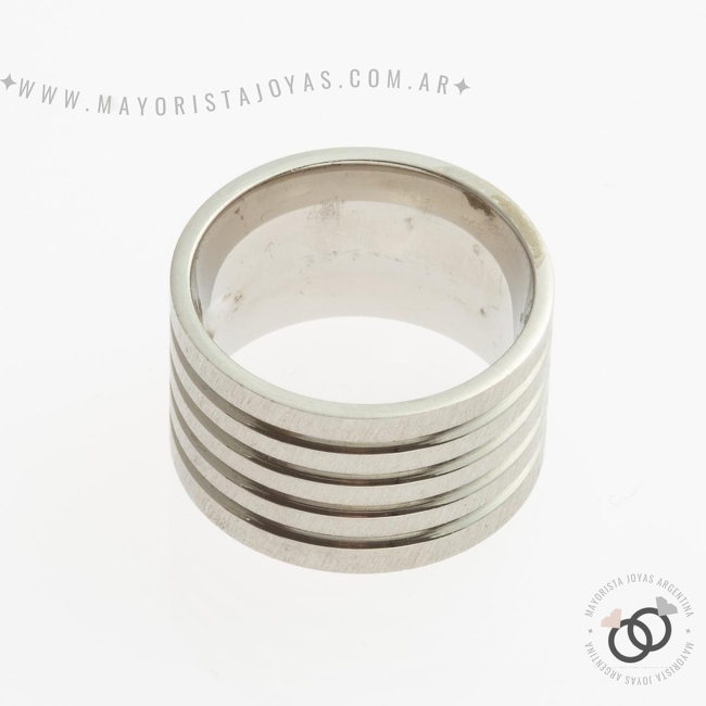 ANILLO ACERO LISO (AAL073)