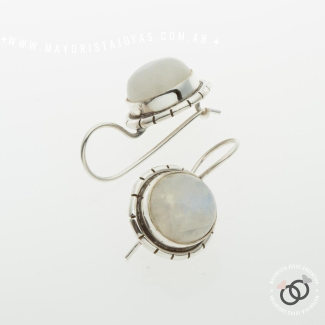 AROS DE PLATA Y PIEDRAS (PPN0180PL)