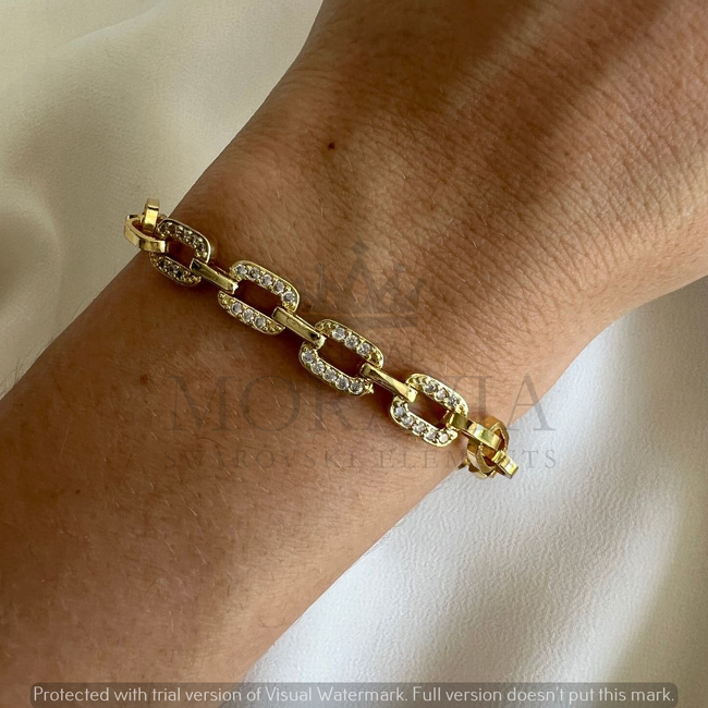 Pulsera con Cristal (MPU0003)