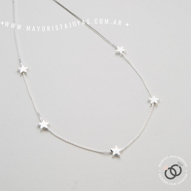 COLLAR PLATA LAMINADA (LPC0035)