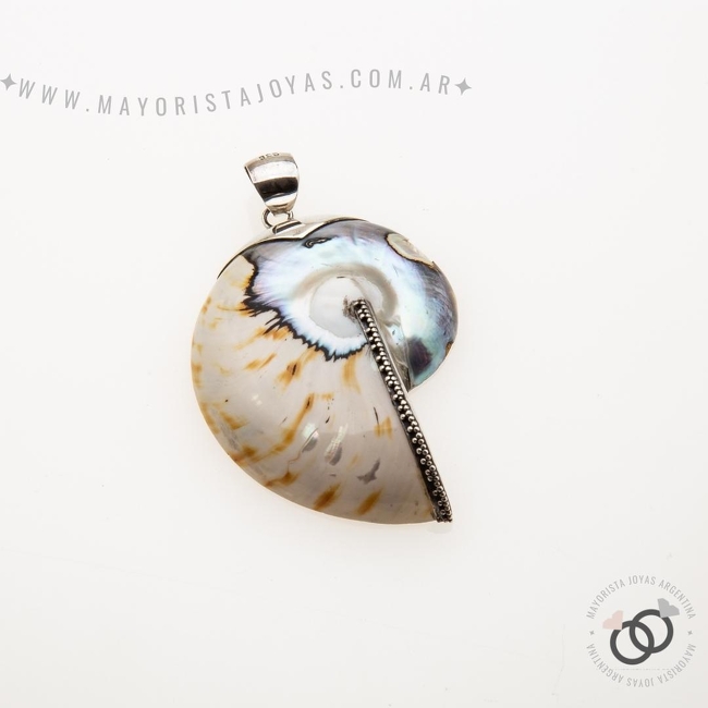 DIJE PLATA Y PIEDRA (PPD204)