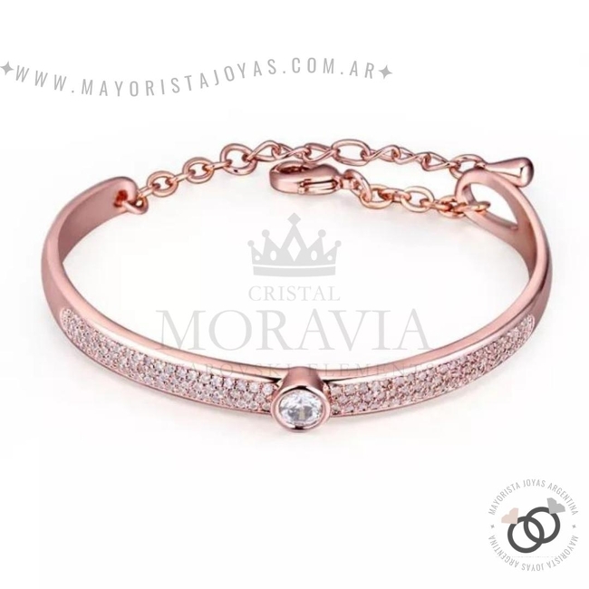 PULSERA CON CRISTAL (MPU068R)