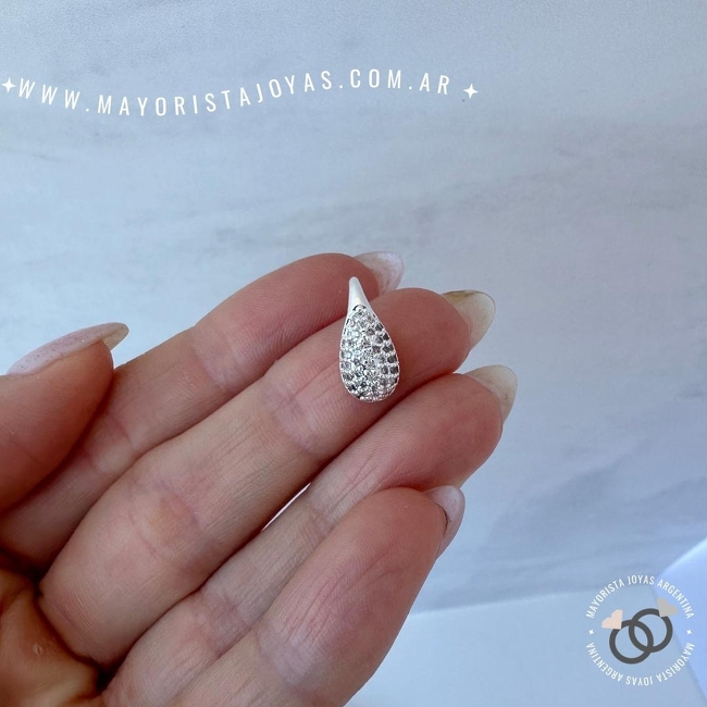 DIJE PLATA Y CUBIC (PDC0147)