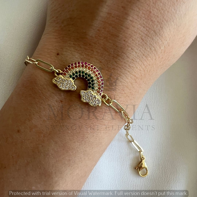 Pulsera con Cristal (MPU0001)