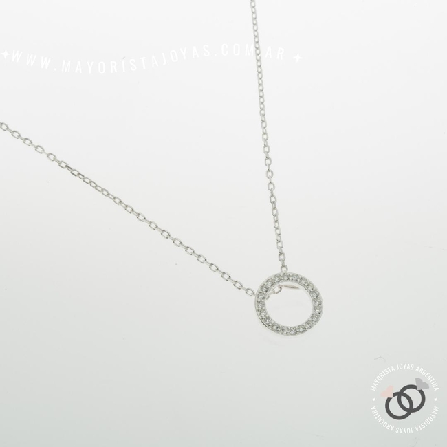 COLLAR PLATA Y CUBIC (PCC102)