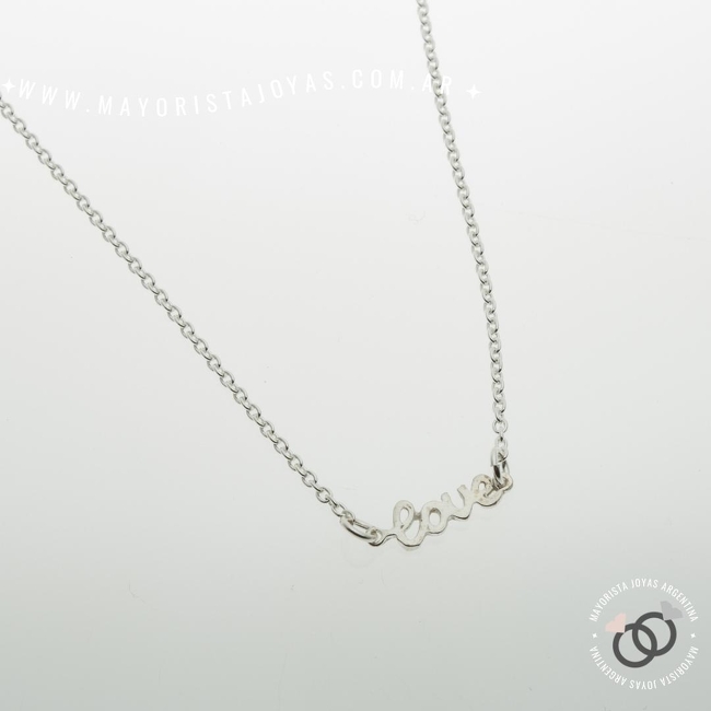 COLLAR PLATA LISA (PCL107)