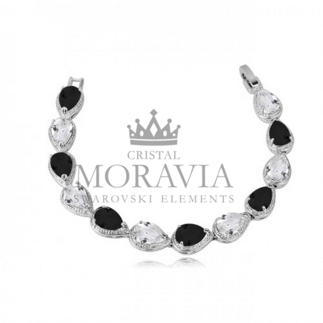 Pulsera con Cristal (MPU0035BN)