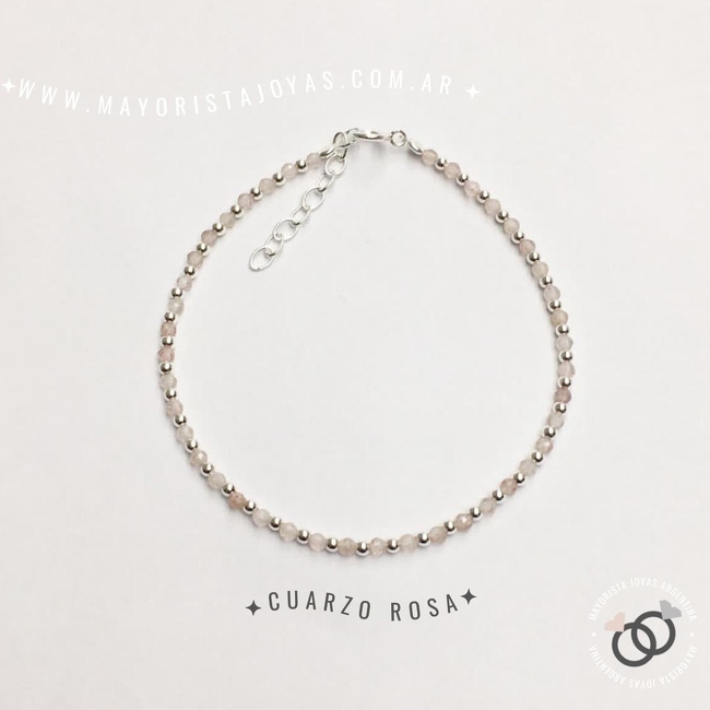 PULSERA PLATA PIEDRAS NATURALES (PBN0073)