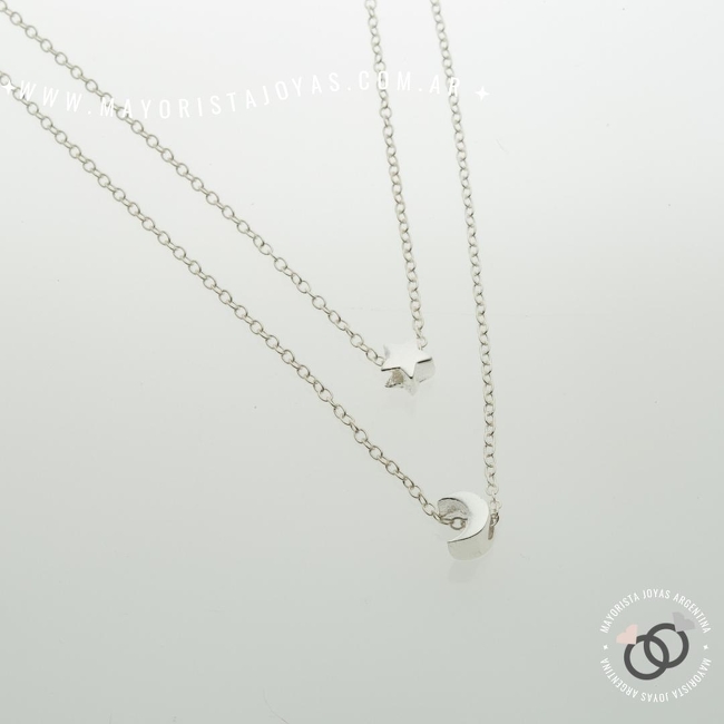 COLLAR PLATA LISA (PCL104)