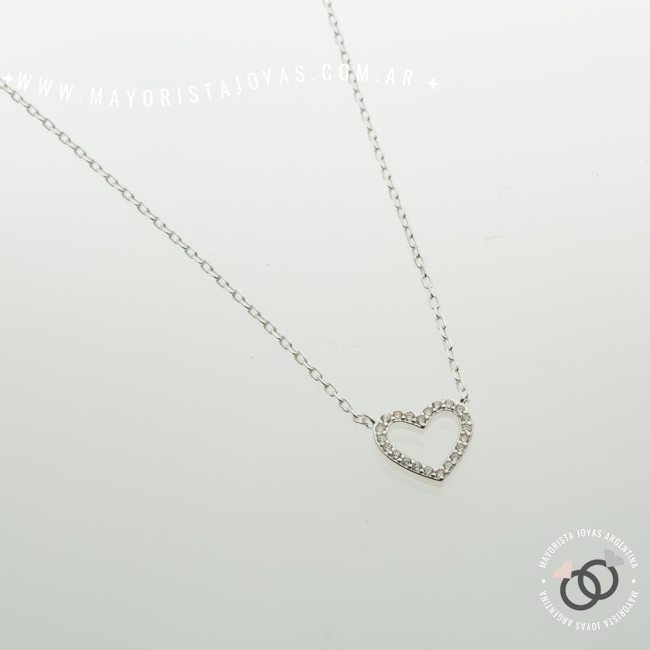 COLLAR PLATA Y CUBIC (PCC106)