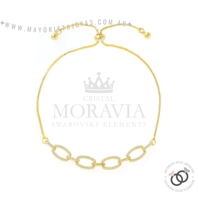 Pulsera con Cristal (MPU0015D)