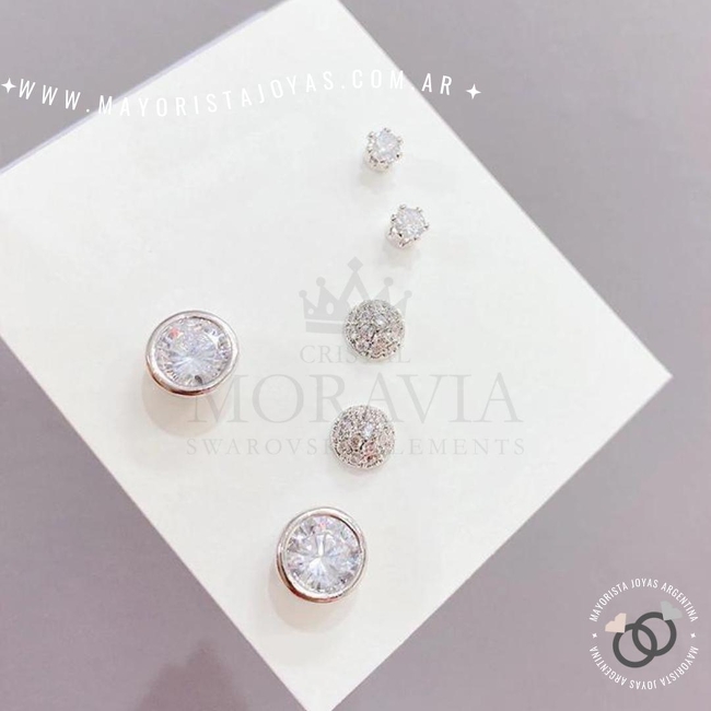 PENDIENTES CON CRISTAL (MPP023)