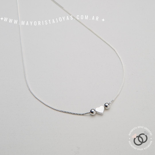 COLLAR PLATA LAMINADA (LPC0016)