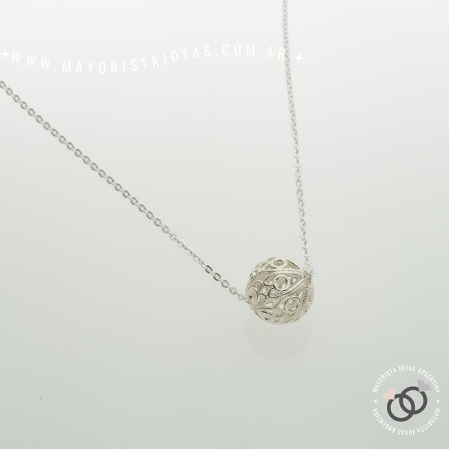 COLLAR PLATA LISA (PCL102)