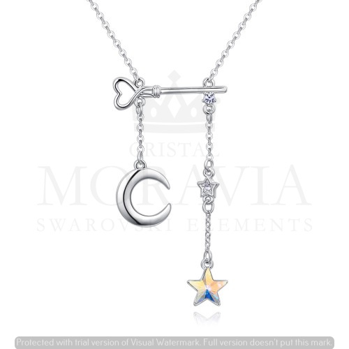 Colgante con Cristal (MCO070B)