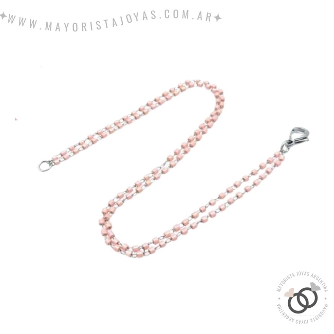 PULSERA CON CRISTALES Y ASTERISMOS (BAP0104R)