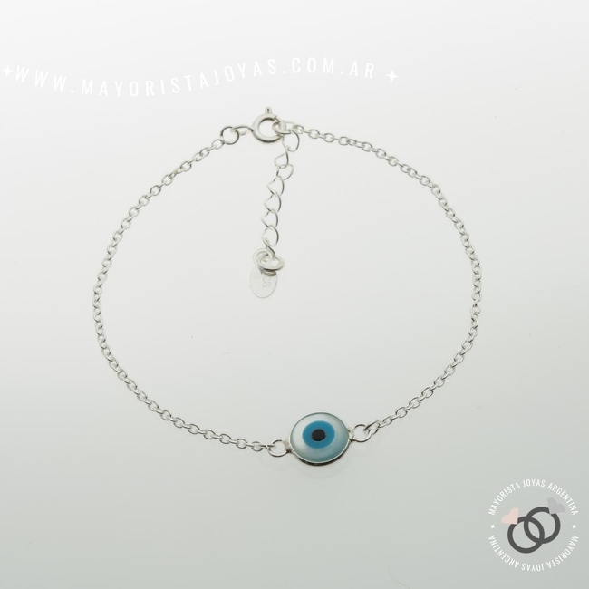 PULSERA PLATA LISA (PBL0207)