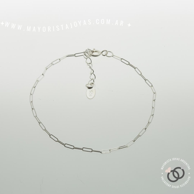 PULSERA PLATA LISA (PBL0210)