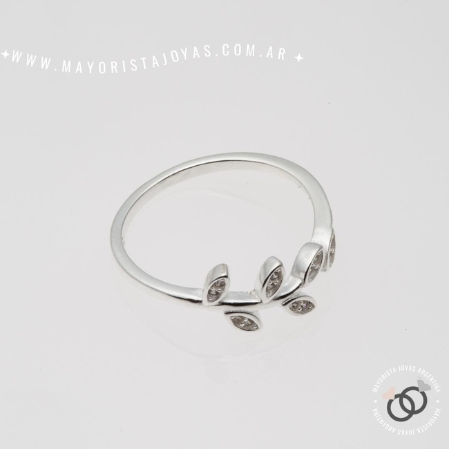 ANILLO PLATA Y CUBIC (PAC325)