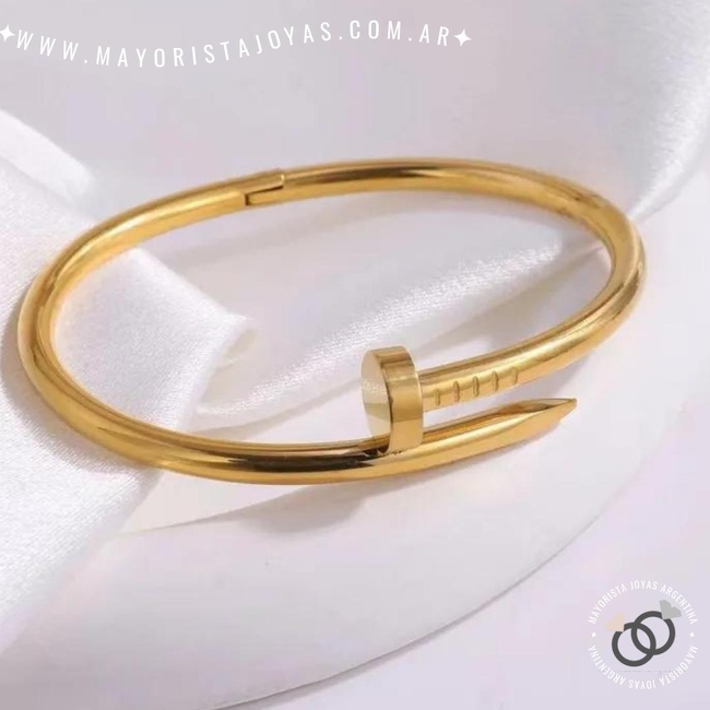 PULSERA DE ACERO RIGIDA (BAR0054D)