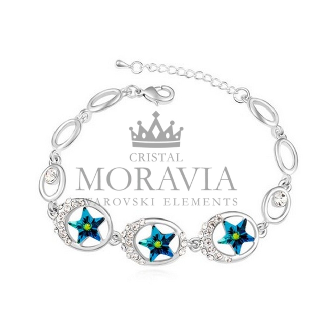 Pulsera con cristal (MPU0176AZ)