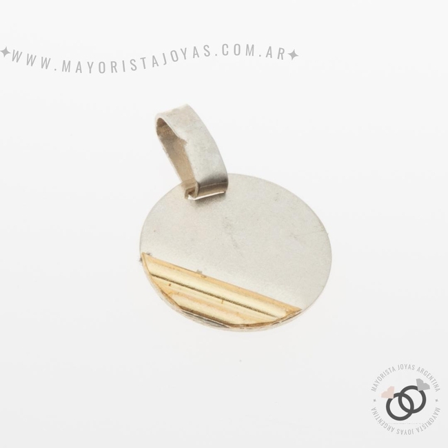 DIJE PLATA Y ORO (POD169)