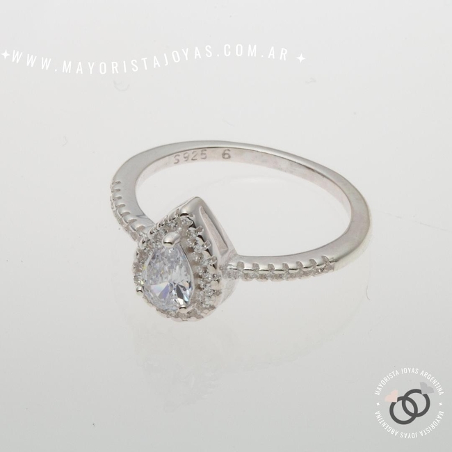 ANILLO PLATA Y CUBIC (PAC0317)