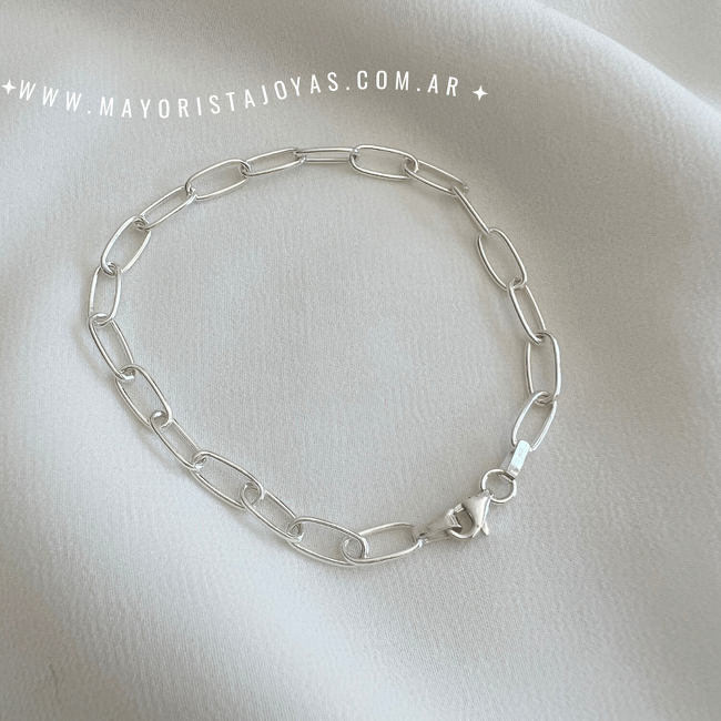 PULSERA PLATA LISA (PBL0130)