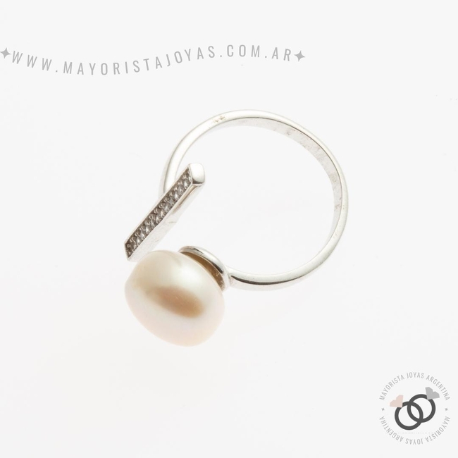 ANILLO PLATA Y PIEDRA (PAP317)