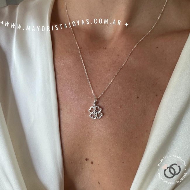 COLLAR PLATA LISA (PCL0127)