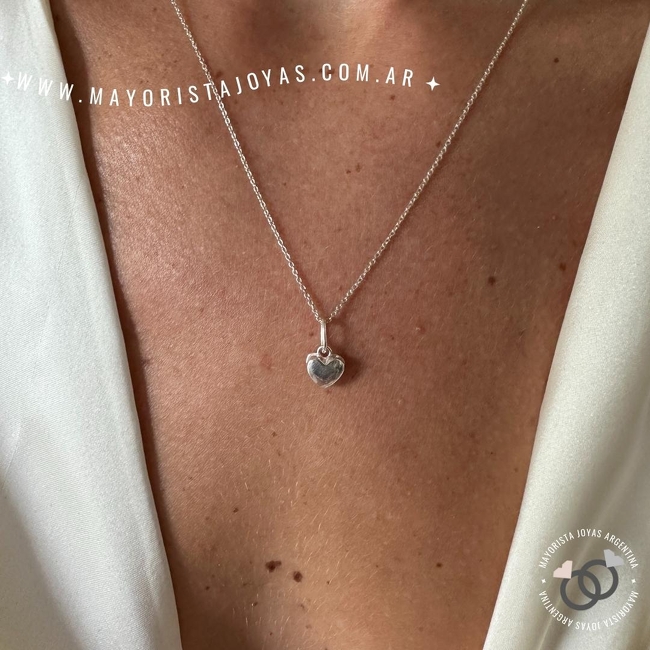 COLLAR PLATA LISA (PCL0119)