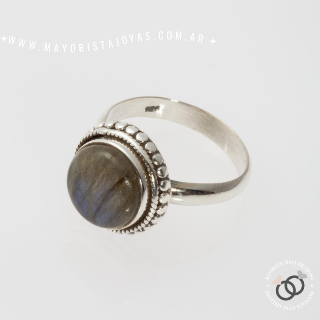 ANILLO PLATA Y PIEDRA (PAP311S)