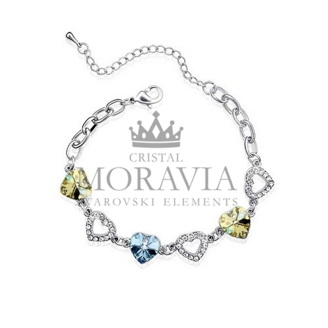 Pulsera con cristal (MPU0183C)