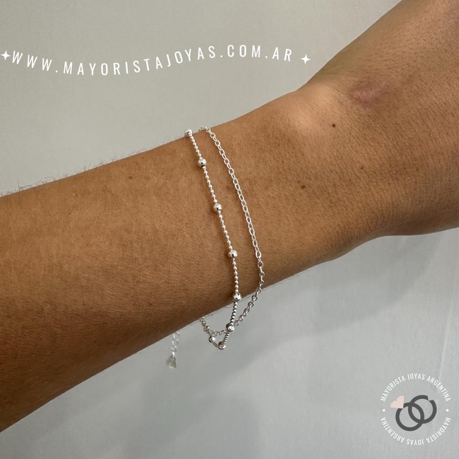 PULSERA PLATA LAMINADA (LPP0022)