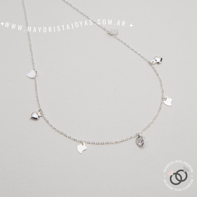 COLLAR PLATA LAMINADA (LPC0006)