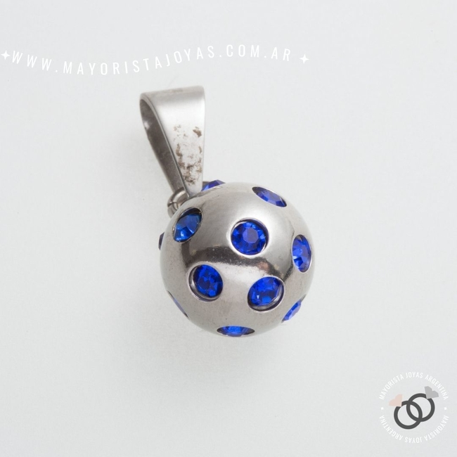 DIJE ACERO PIEDRA  (DAP198)