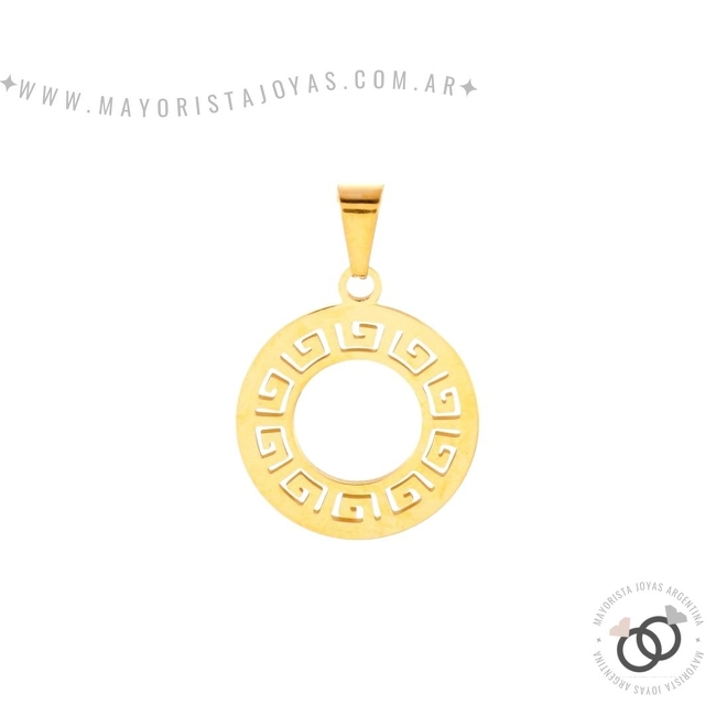 DIJE ACERO DORADO (DAD0176)