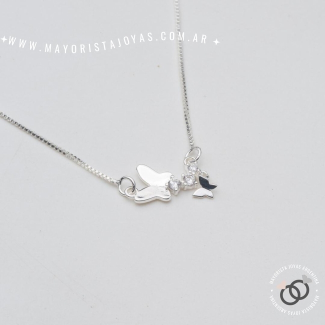 COLLAR PLATA LAMINADA (LPC0005)