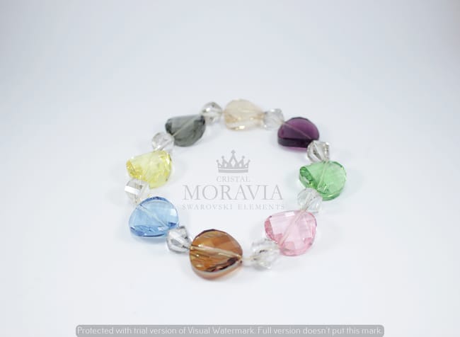 Pulsera con cristal (MPU114)